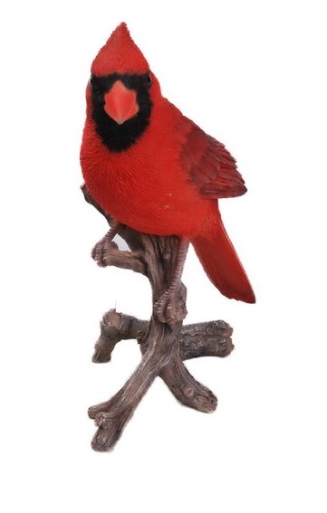 garden cardinal statue